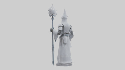 RoboWizard statue model 3D model