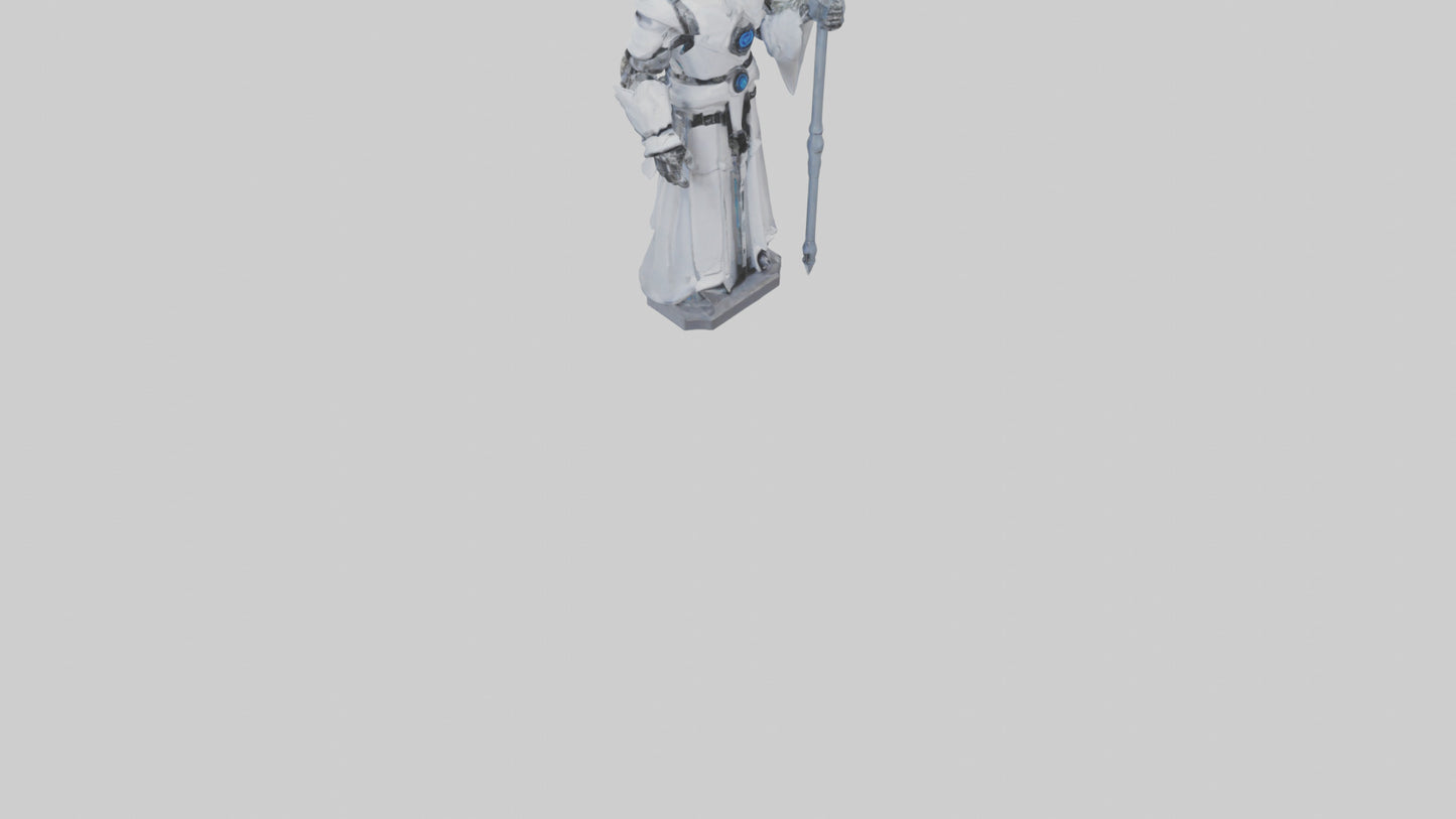RoboWizard statue model 3D model
