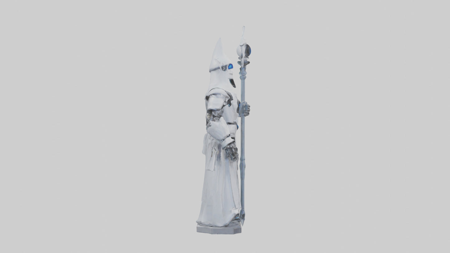 RoboWizard statue model 3D model
