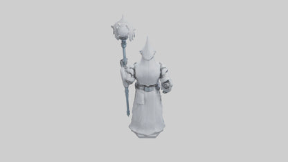 RoboWizard statue model 3D model