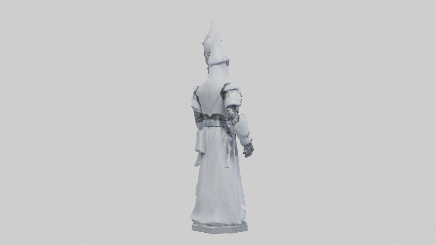 RoboWizard statue model 3D model