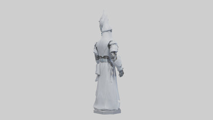 RoboWizard statue model 3D model