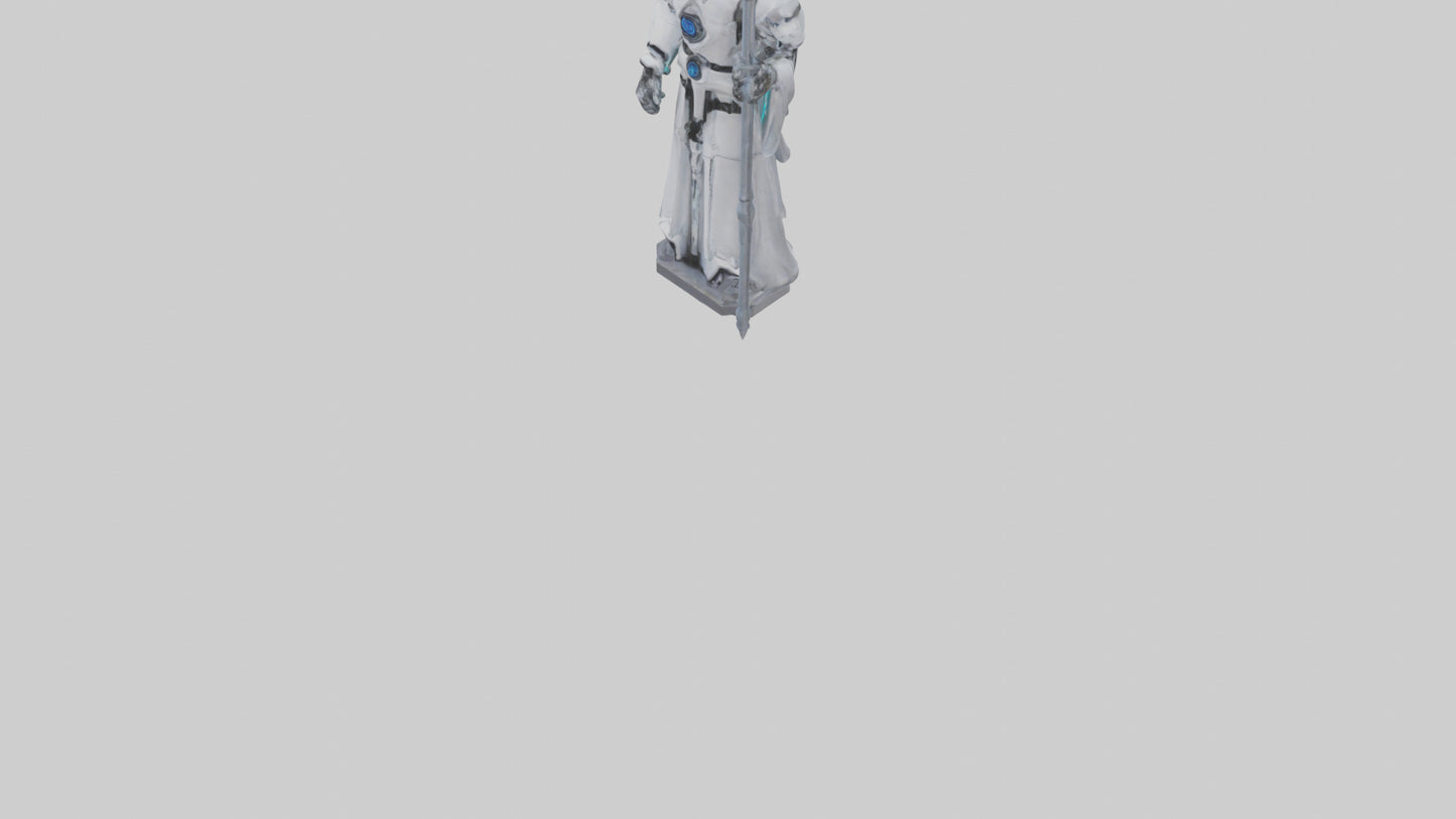 RoboWizard statue model 3D model