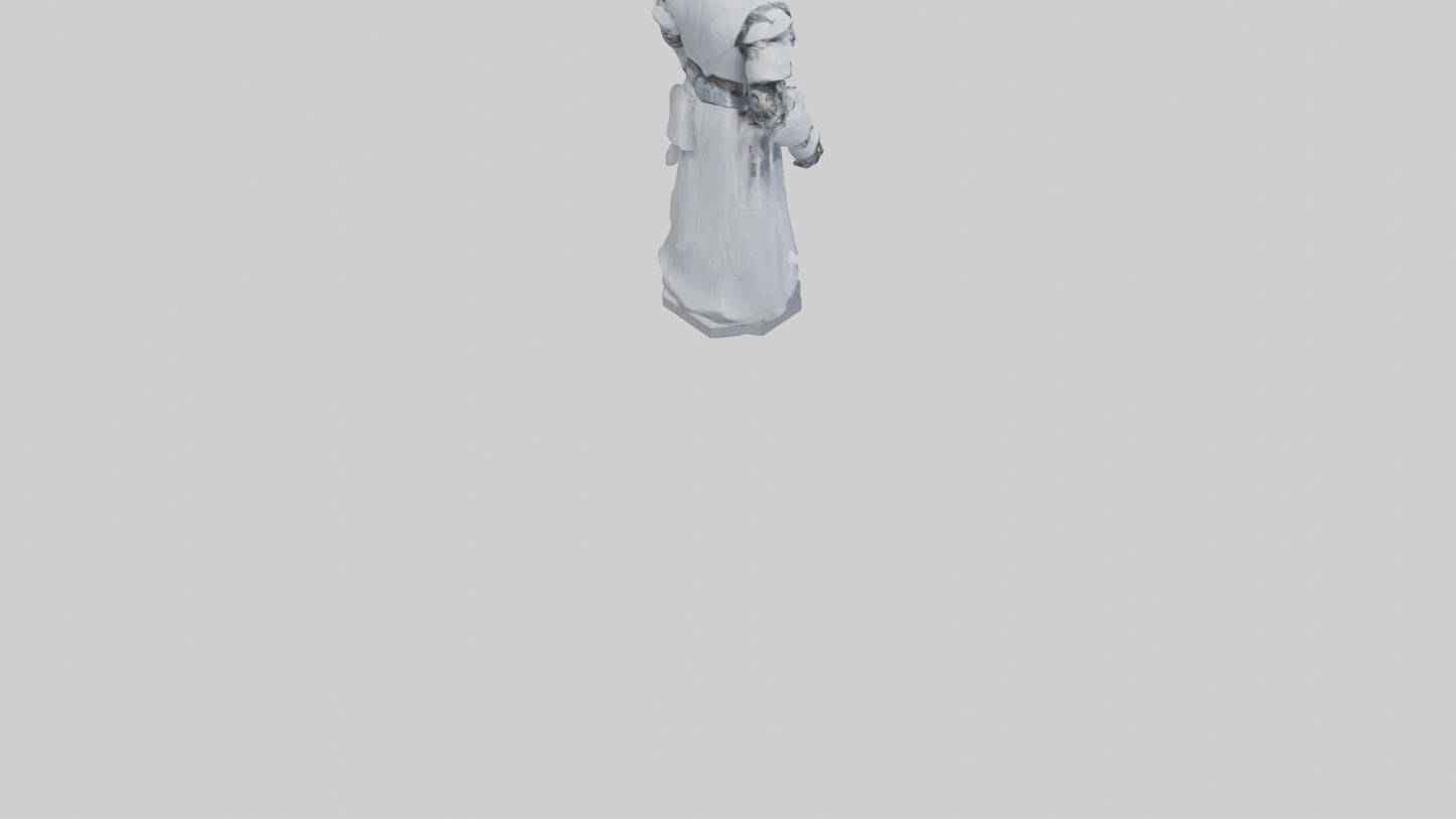 RoboWizard statue model 3D model