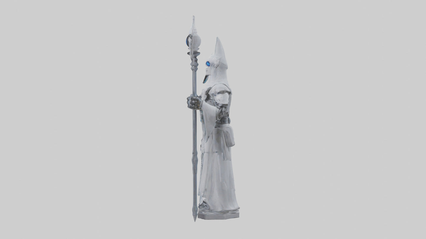 RoboWizard statue model 3D model