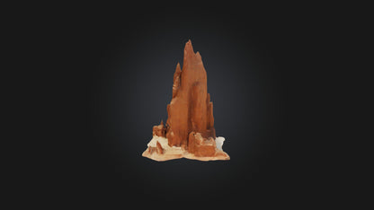 3D model Rock Formation VR / AR / low-poly
