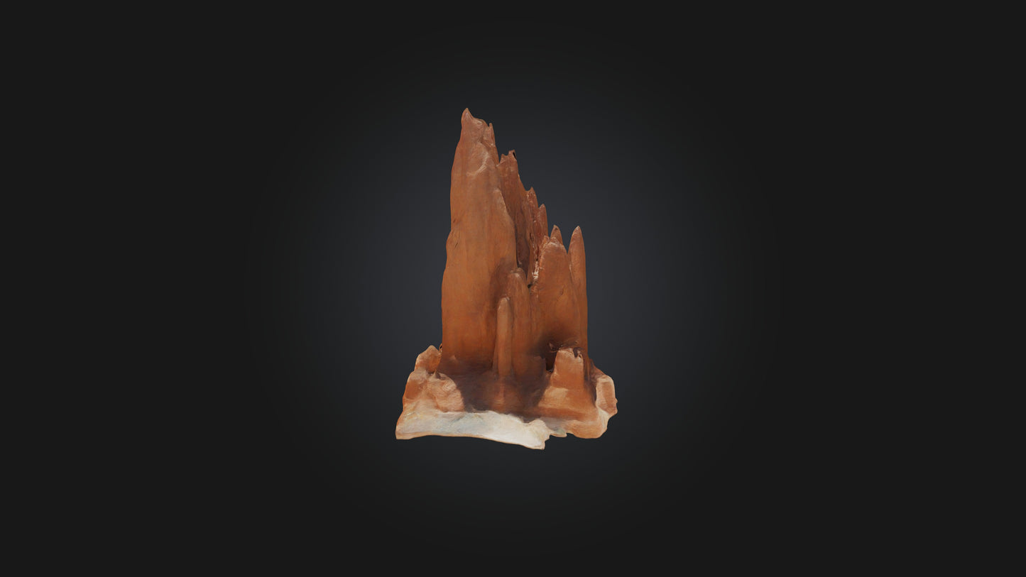 3D model Rock Formation VR / AR / low-poly