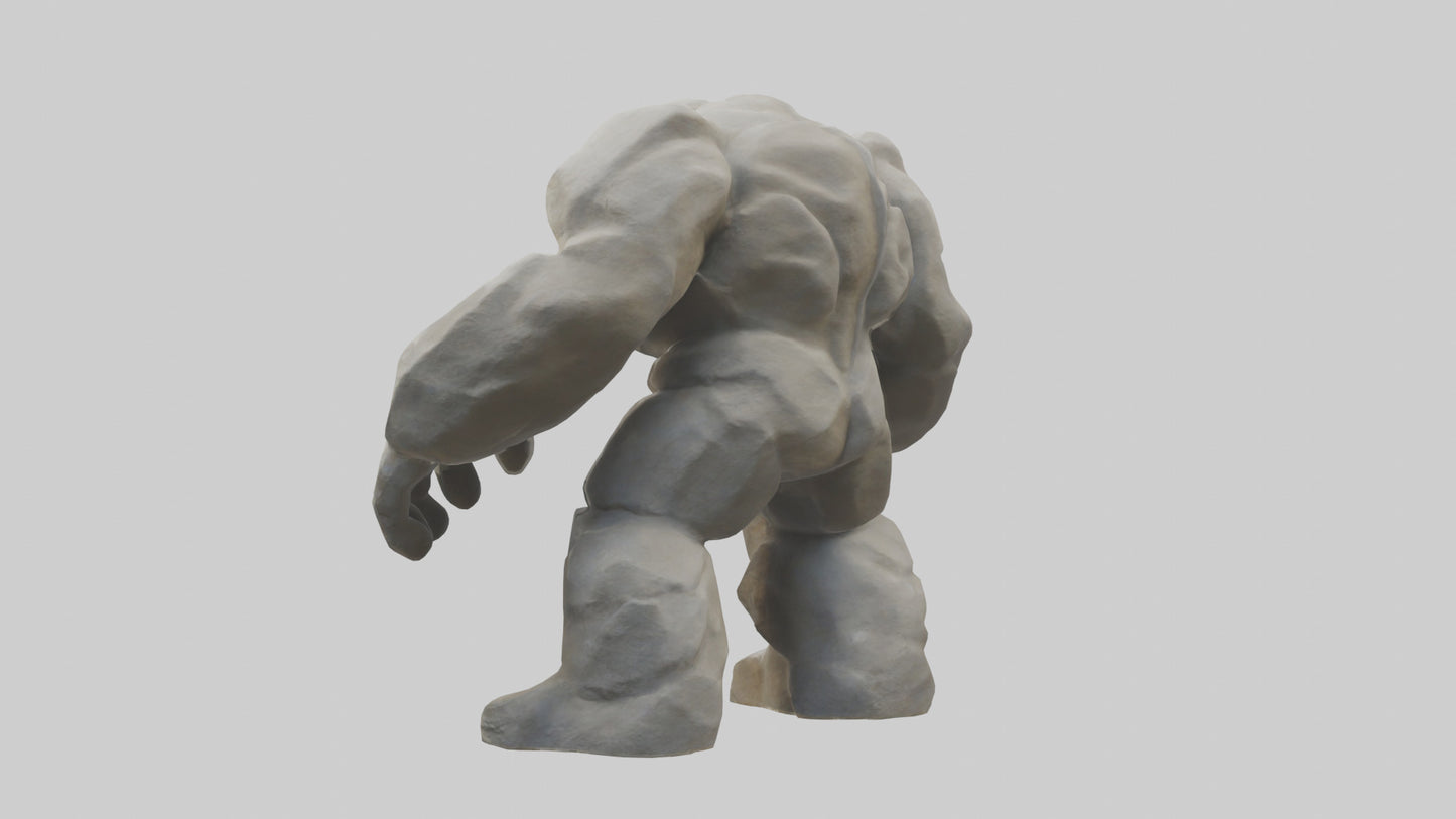 3D model Rock Giant model VR / AR / low-poly