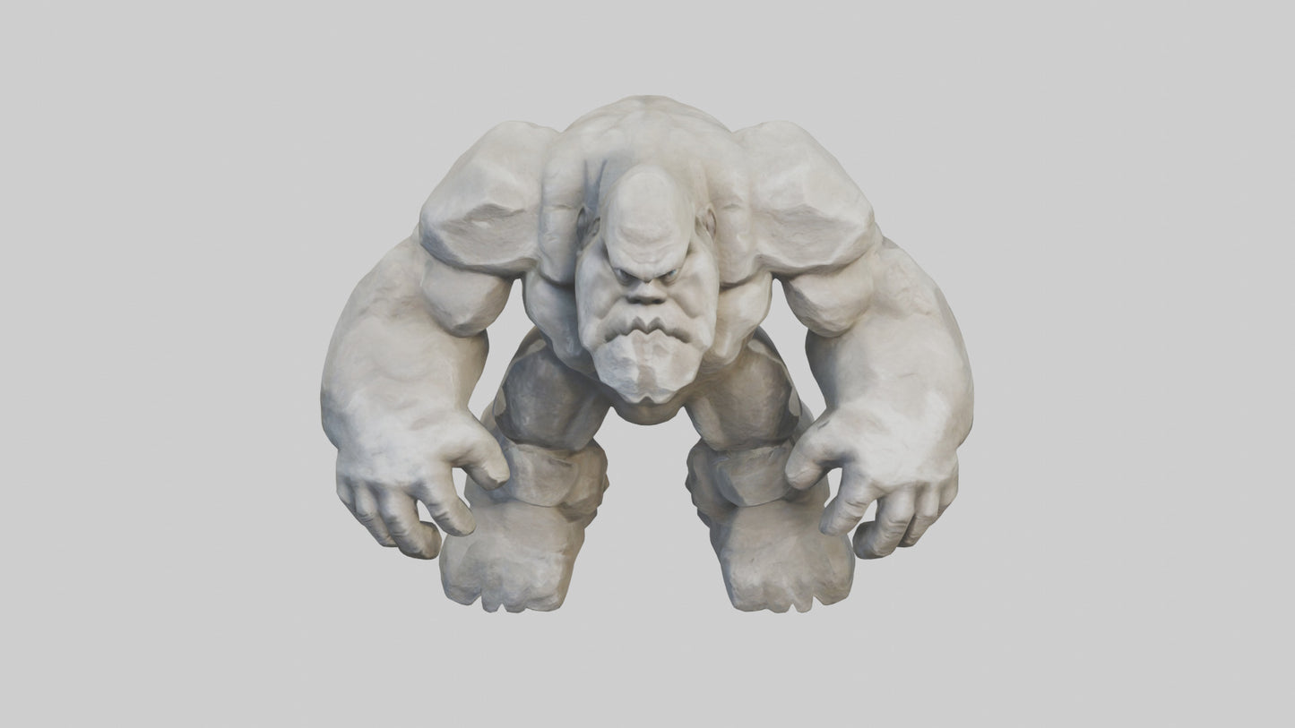 3D model Rock Giant model VR / AR / low-poly