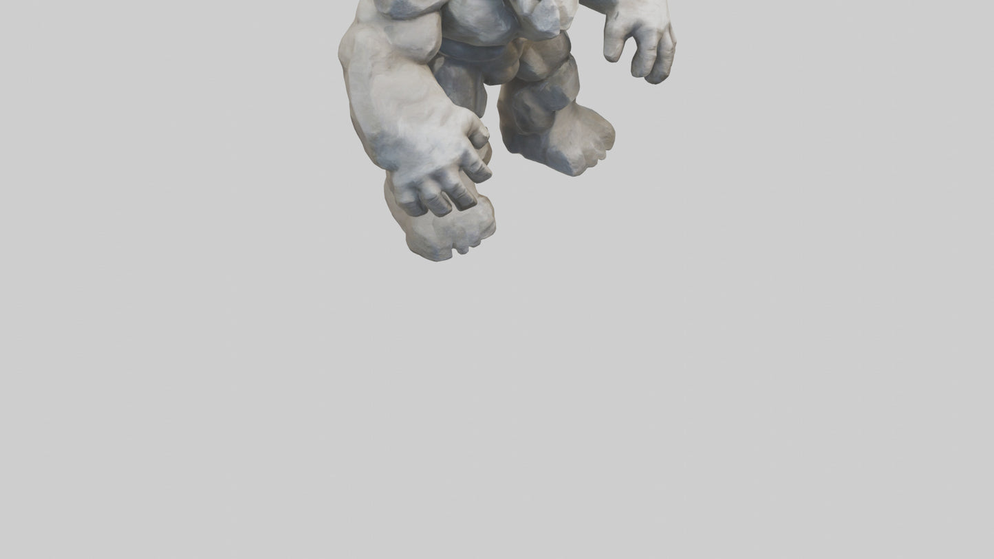3D model Rock Giant model VR / AR / low-poly