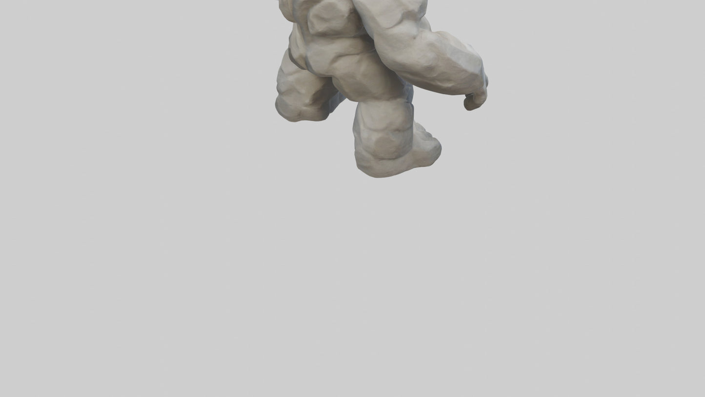 3D model Rock Giant model VR / AR / low-poly