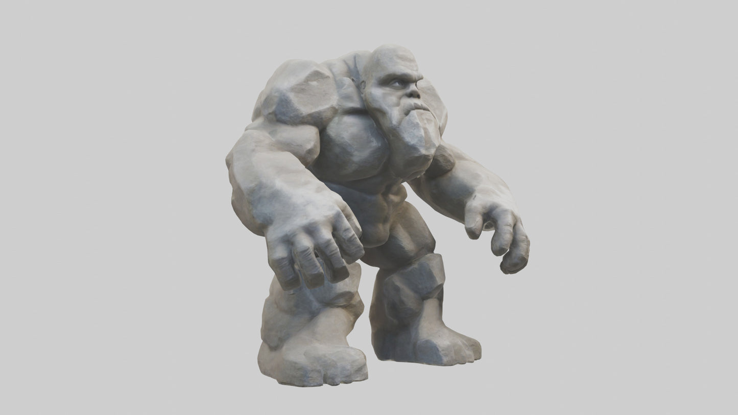 3D model Rock Giant model VR / AR / low-poly