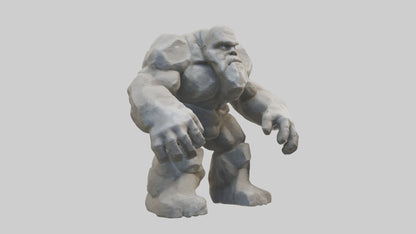 3D model Rock Giant model VR / AR / low-poly