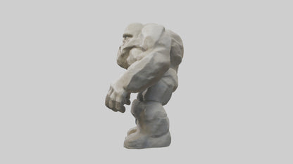 3D model Rock Giant model VR / AR / low-poly