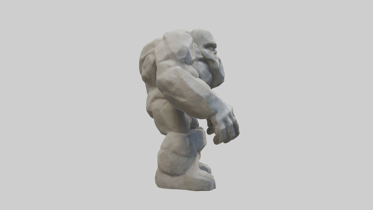 3D model Rock Giant model VR / AR / low-poly