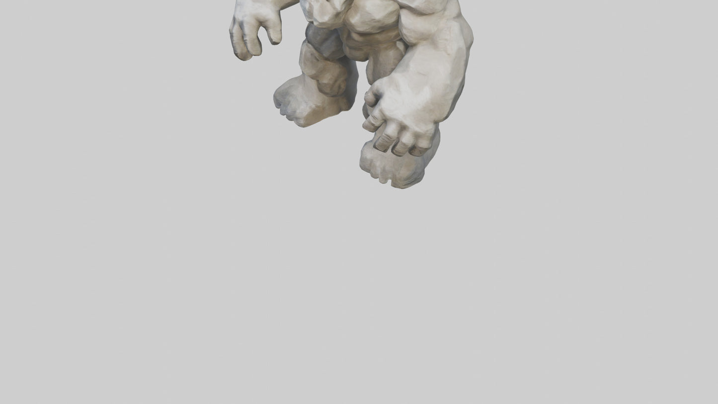 3D model Rock Giant model VR / AR / low-poly