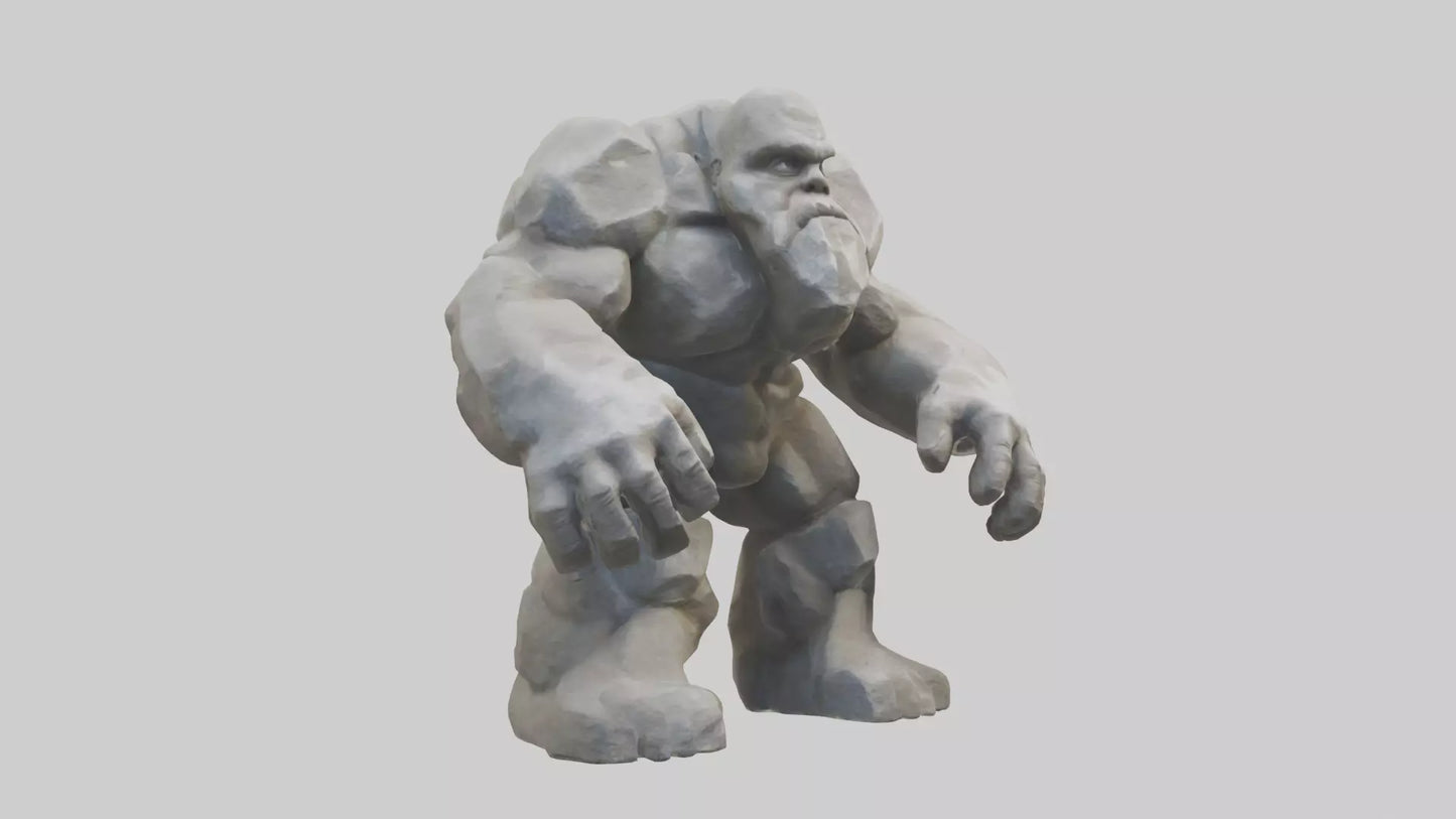 3D model Rock Giant model VR / AR / low-poly