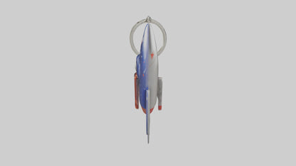 3D model Rocket keychain model VR / AR / low-poly