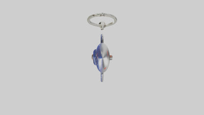 3D model Rocket keychain model VR / AR / low-poly