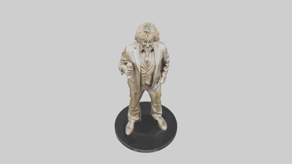 3D model Rod Stewart statue model VR / AR / low-poly