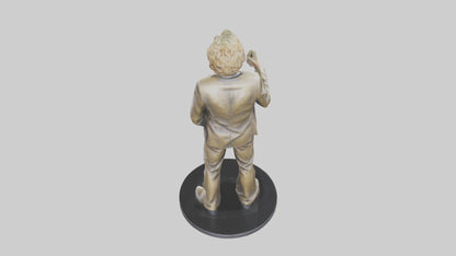 3D model Rod Stewart statue model VR / AR / low-poly