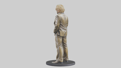 3D model Rod Stewart statue model VR / AR / low-poly