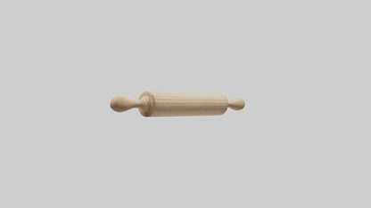 Rolling Pin model VR / AR / low-poly