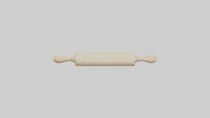 Rolling Pin model VR / AR / low-poly