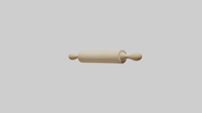 Rolling Pin model VR / AR / low-poly