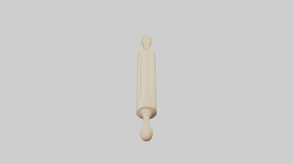 Rolling Pin model VR / AR / low-poly