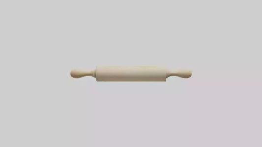 Rolling Pin model VR / AR / low-poly