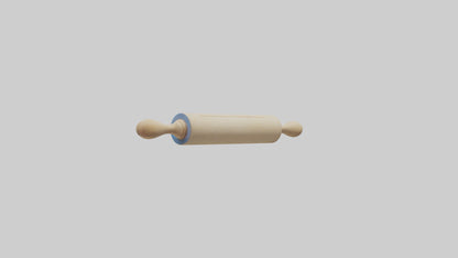 Rolling Pin model VR / AR / low-poly