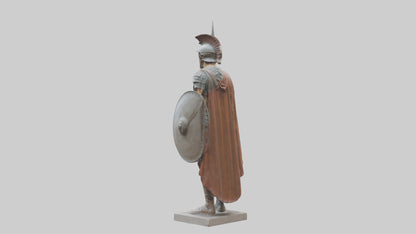Roman Soldier sculpture model 3D model
