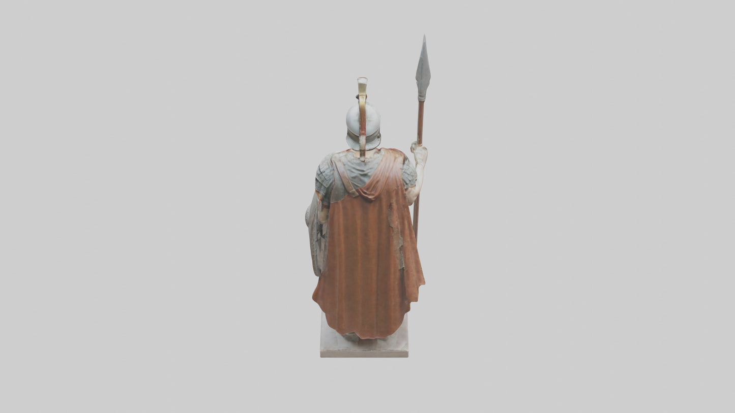 Roman Soldier sculpture model 3D model