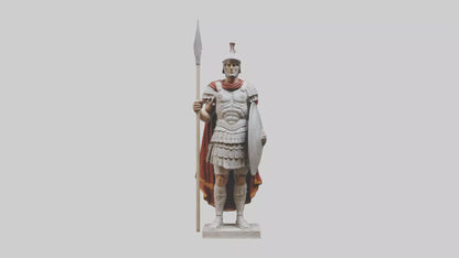 Roman Soldier sculpture model 3D model