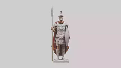 Roman Soldier sculpture model 3D model