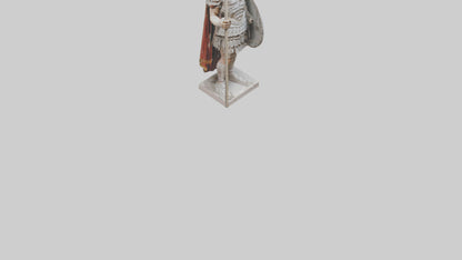 Roman Soldier sculpture model 3D model