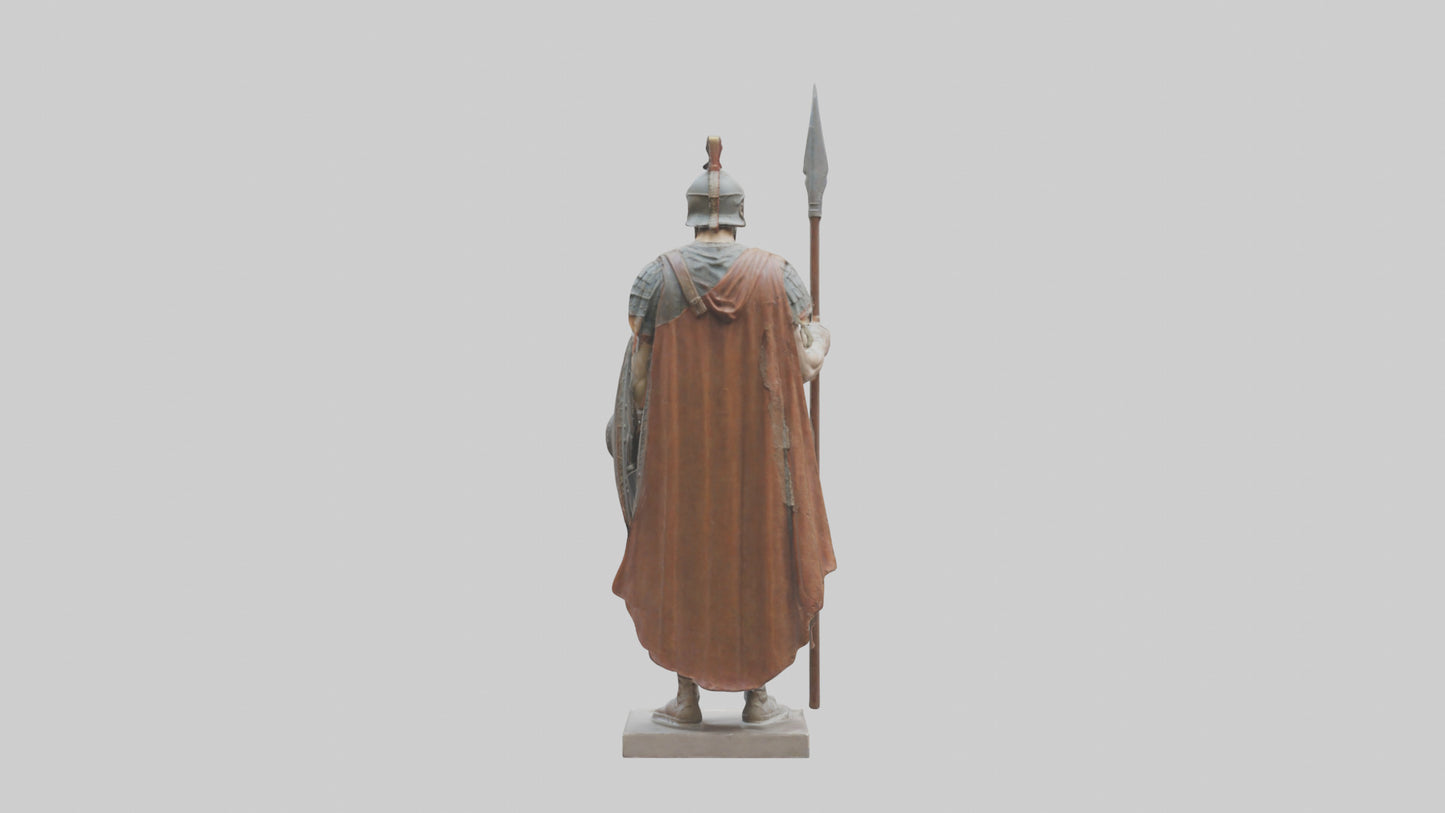 Roman Soldier sculpture model 3D model