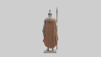 Roman Soldier sculpture model 3D model