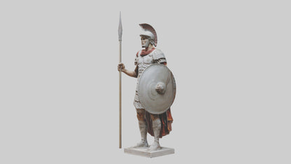 Roman Soldier sculpture model 3D model