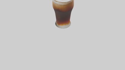 3D model Root beer float model VR / AR / low-poly