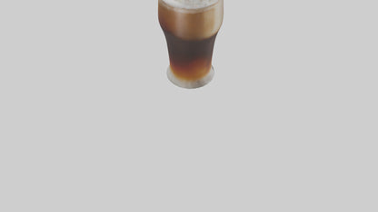 3D model Root beer float model VR / AR / low-poly