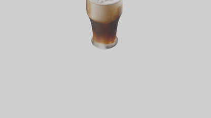 3D model Root beer float model VR / AR / low-poly