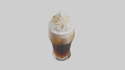 3D model Root beer float model VR / AR / low-poly