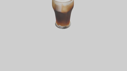 3D model Root beer float model VR / AR / low-poly