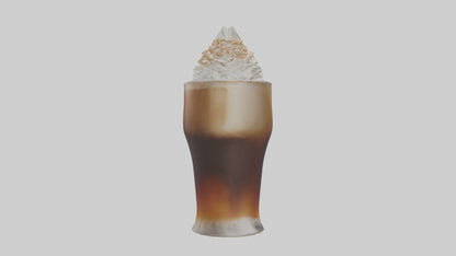 3D model Root beer float model VR / AR / low-poly