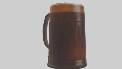 Root beer model VR / AR / low-poly