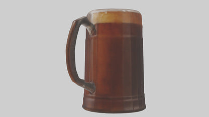 Root beer model VR / AR / low-poly