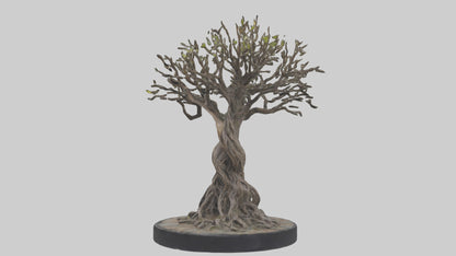 3D model Roots in Motion statue model VR / AR / low-poly