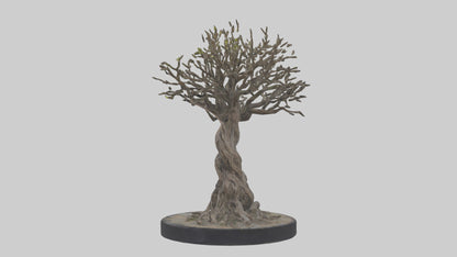 3D model Roots in Motion statue model VR / AR / low-poly